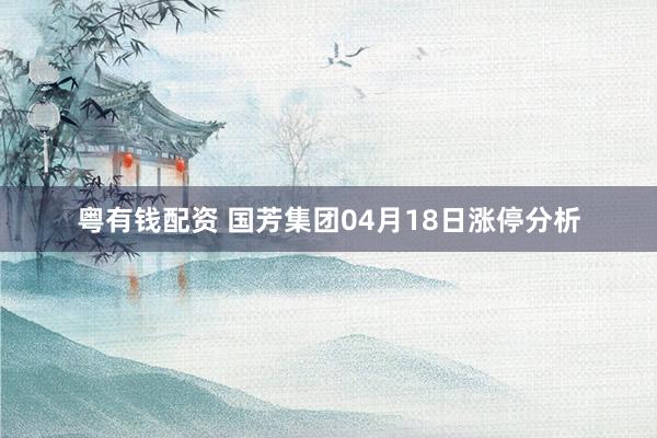 粤有钱配资 国芳集团04月18日涨停分析