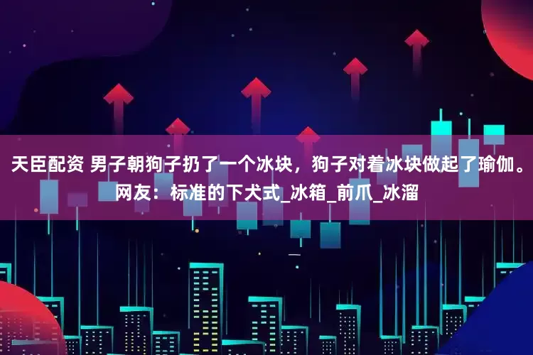 天臣配资 男子朝狗子扔了一个冰块，狗子对着冰块做起了瑜伽。网友：标准的下犬式_冰箱_前爪_冰溜