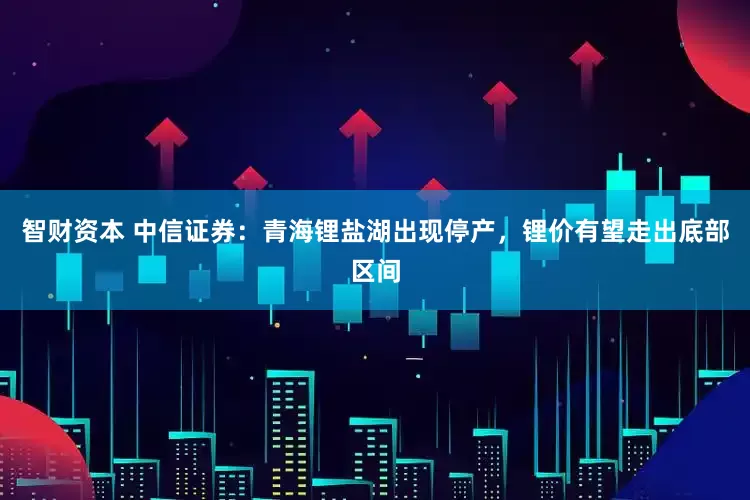 智财资本 中信证券：青海锂盐湖出现停产，锂价有望走出底部区间